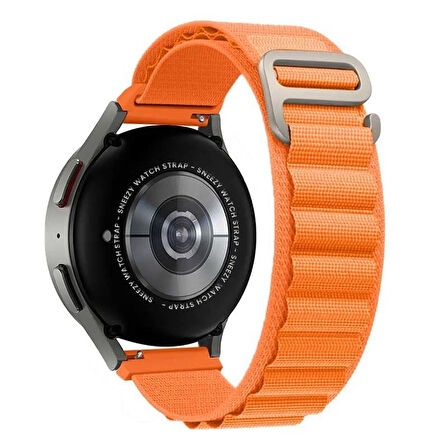 Huawei Watch GT5 46mm Uyumlu Kordon Alpine Loop Kancalı Kumaş Kordon