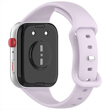 Huawei Watch Fit3 Fit 4 Fit 4 Pro İle Uyumlu İnce Ve Zarif Tasarım Silikon Kordon Kayış