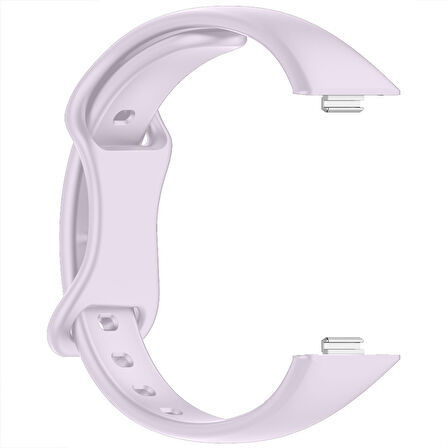 Huawei Watch Fit3 Fit 4 Fit 4 Pro İle Uyumlu İnce Ve Zarif Tasarım Silikon Kordon Kayış