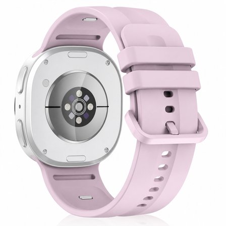 Samsung Galaxy Watch 9 44mm 40mm İle Uyumlu Oluklu Silikon Kordon Ayarlanabilir Spor Saat Kayışı