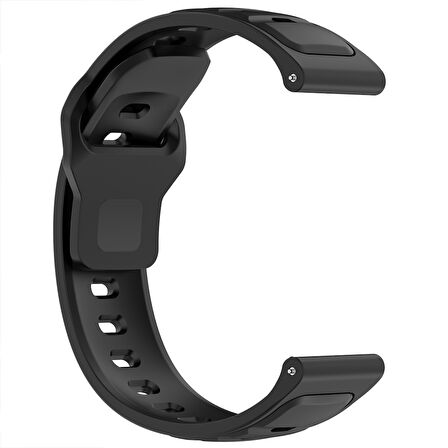 Huawei Watch GT6 46mm İle Uyumlu Çift Renkli Spor Silikon Kordon Nefes Alabilir Konforlu