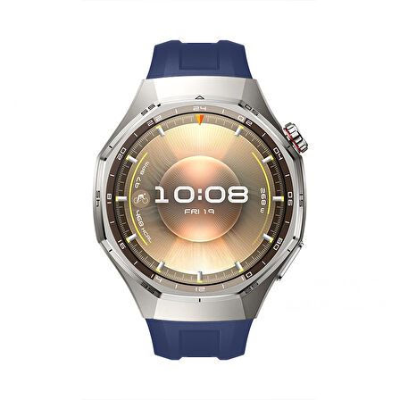 Huawei Watch GT6 Pro 46mm İle Tam Uyumlu Kordon Metal Tokalı Yumuşak Silikon Kordon Kayış