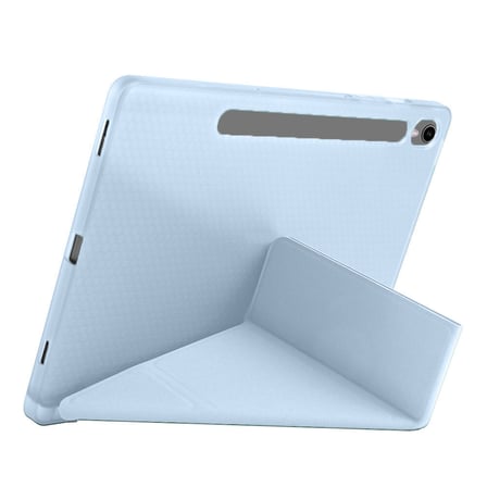 Samsung Galaxy Tab S10 FE 11 Inc SM-X520 Üçgen Katlanabilir Kalemlikli Yatay Dikey Standlı Kılıf