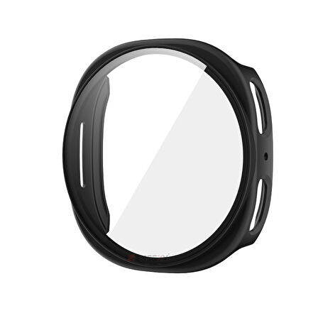 Samsung Galaxy Watch 8 44mm Uyumlu Kılıf Sert PC Kasa ve Ekran Koruyucu Kılıf