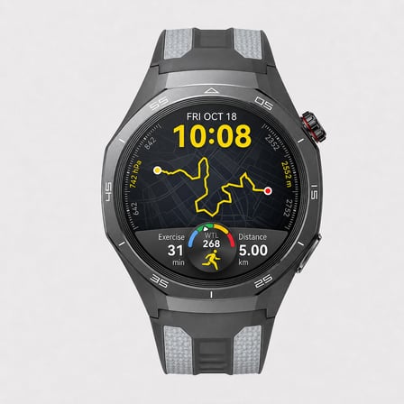 Huawei Watch GT 5 Pro 46mm Uyumlu 22mm Outdoor Tasarım Spor Silikon Kordon