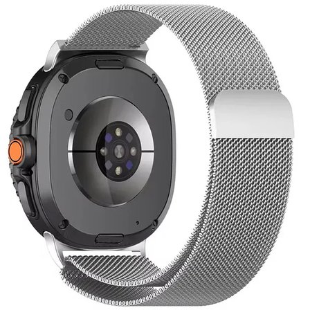 Samsung Galaxy Watch 9 40mm 44mm Uyumlu Manyetik Milanese Loop Metal Kordon