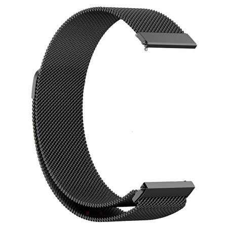 Huawei Watch GT5 46mm Uyumlu Manyetik Milanese Loop Metal Kordon 
