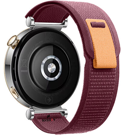 Huawei Watch GT5 41mm Uyumlu Kordon Trail Loop Cırtlı Yumuşak Kumaş Şık Kordon