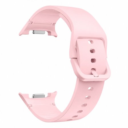 Samsung Galaxy Watch 9 44mm 40mm İle Uyumlu Metal Tokalı PureLux Soft Silikon Kordon
