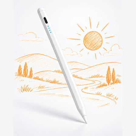 Samsung Galaxy A11 X130 Uyumlu Type-C Şarjlı Aktif Stylus Dokunmatik Ekran Kalemi Not & Çizim