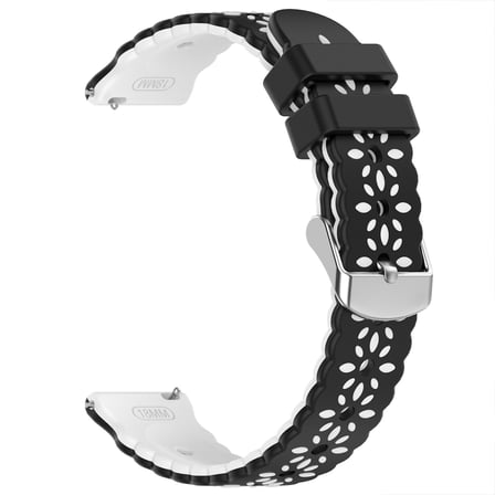 Huawei Watch GT5 41mm Uyumlu Çiçek Desenli Yumuşak Silikon Kordon Şık ve Nefes Alabilen Spor Kordon