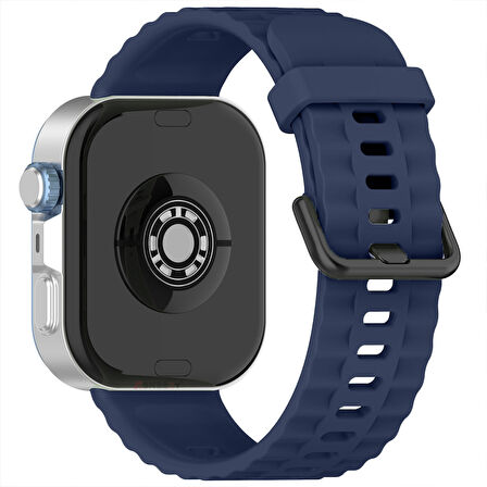 Huawei Watch Fit3 Fit 4 Fit 4 Pro İle Uyumlu GlacierFlex Metal Tokalı Spor Silikon Kordon