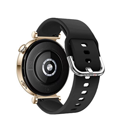 Huawei Watch GT5 41mm İle Uyumlu A Kalite Yumuşak PureLux Soft Tokalı Silikon Kordon