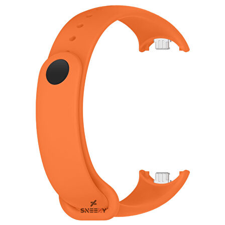 Sneezy Mİ Band 9 İle Uyumlu PureLux Soft Silikon Kordon