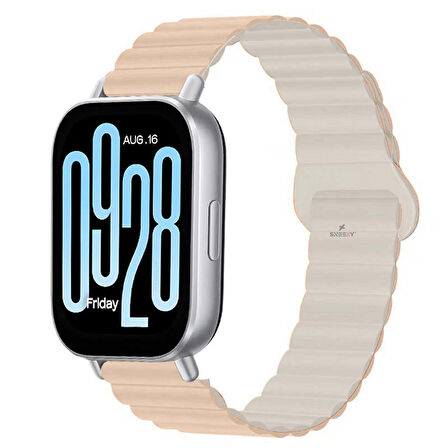 Redmi Watch 5 Active Redmi 5 Lite Uyumlu Kordon Harmony Duo Magnetik Silikon Kordon