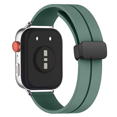 Redmi Watch 5 Active Redmi 5 Lite Uyumlu Kordon Kordon Manyetik Tokalı Yumuşak Soft Silikon Kordon