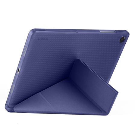 Samsung Galaxy Tab A11 Plus 11 Inc SM-X230 Üçgen Katlanabilir Kalemlikli Yatay Dikey Standlı Kılıf