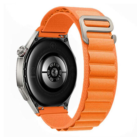 Huawei Watch GT6 Pro 46mm Uyumlu Kordon Alpine Loop Kancalı Kumaş Kordon