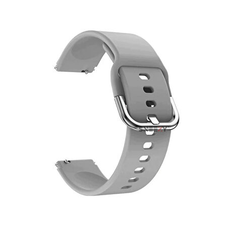 Huawei Watch GT6 41mm İle Uyumlu Yumuşak PureLux Soft Tokalı Silikon Kordon