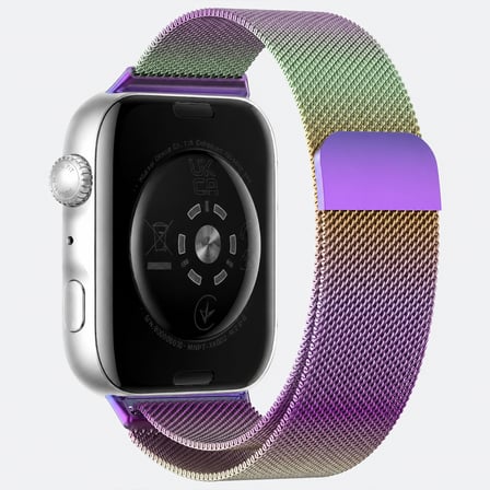 Huawei Watch Fit 5 Pro Uyumlu Milanese Örgü Metal Mıknatıslı Ayarlanabilir Kordon