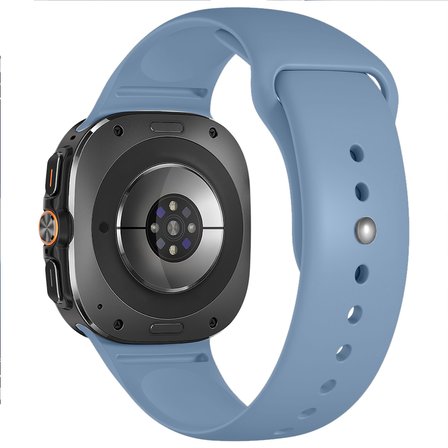 Samsung Galaxy Watch 9 44mm 40mm İle Uyumlu Klasik PureLux Soft Silikon Kordon