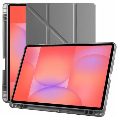 Samsung Galaxy Tab S10 Lite 11 Inc SM-X400 Üçgen Katlanabilir Kalemlikli Yatay Dikey Standlı Kılıf