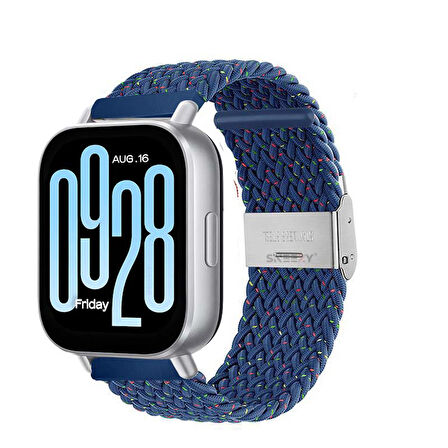 Redmi Watch 5 Active Redmi 5 Lite Uyumlu Kordon Metal Klips Solo Fiberlink Örgü Kordon