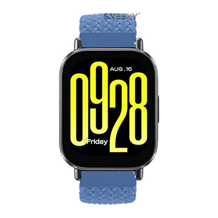 Redmi Watch 5 Active Redmi 5 Lite Uyumlu Kordon Metal Klips Solo Fiberlink Örgü Kordon