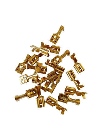 6.3 mm Dişi Soket 20 Adet
