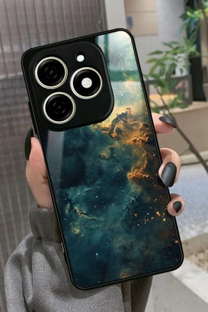 Tecno Spark 20 - 20C Uyumlu Tablo Tasarımlı Parlak Silikon Kılıf