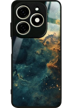 Tecno Spark 20 - 20C Uyumlu Tablo Tasarımlı Parlak Silikon Kılıf