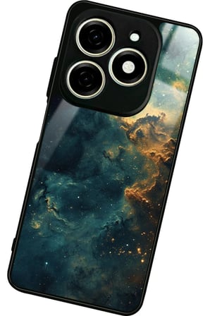 Tecno Spark 20 - 20C Uyumlu Tablo Tasarımlı Parlak Silikon Kılıf
