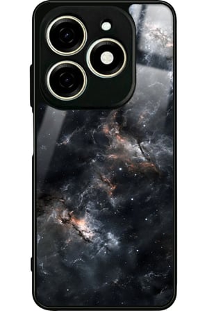 Tecno Spark 20 - 20C Uyumlu Tablo Tasarımlı Parlak Silikon Kılıf