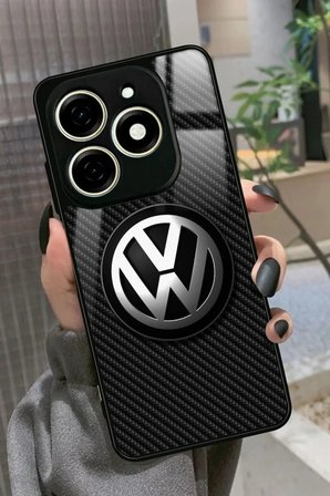 Tecno Spark 20 - 20C Uyumlu Aslan Tasarımlı Parlak Silikon Kılıf