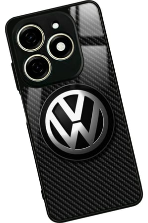 Tecno Spark 20 - 20C Uyumlu Aslan Tasarımlı Parlak Silikon Kılıf