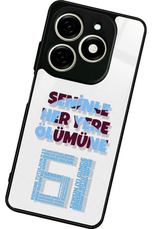 Tecno Spark 20 - 20C Uyumlu Araba Tasarımlı Parlak Silikon Kılıf