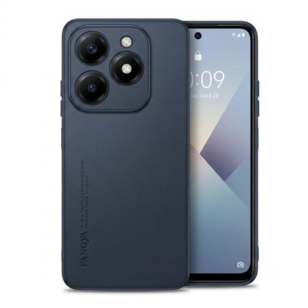 Tecno Spark 20 / 20c / Go 2024 Uyumlu Kılıf Deri Görünümlü Şık Tasarım Hlt-Hide