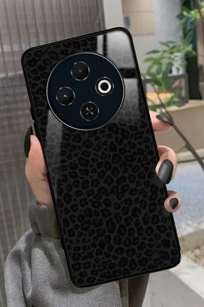 Tecno Spark 30C Uyumlu Mor Mermer Tasarımlı Parlak Silikon Kılıf