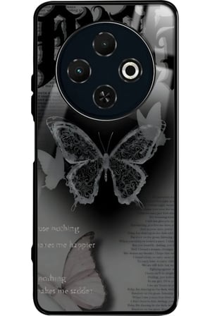 Tecno Spark 30C Uyumlu Love Yazılı Parlak Silikon Kılıf
