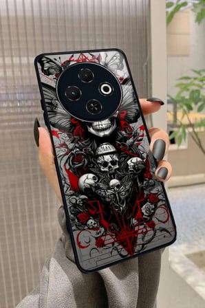 Tecno Spark 30C Uyumlu Melek Tasarımlı Parlak Silikon Kılıf