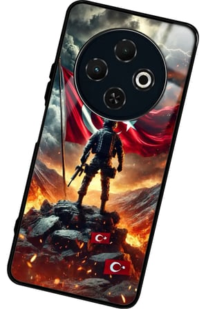 Tecno Spark 30C Uyumlu Yeşil Kelebek Tasarımlı Parlak Silikon Kılıf