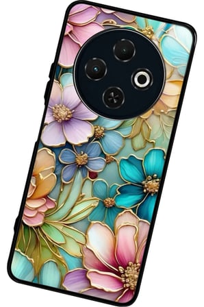 Tecno Spark 30C Uyumlu Kiraz Tasarımlı Parlak Silikon Kılıf