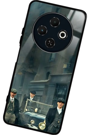 Tecno Spark 30C Uyumlu Renkli Taş Tasarımlı Parlak Silikon Kılıf