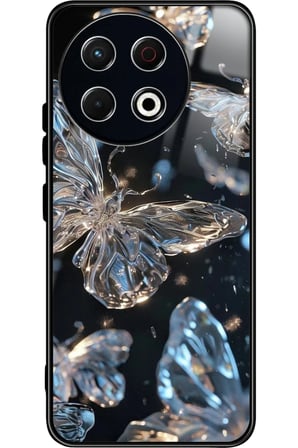 Tecno Spark 30 Pro Uyumlu Dudak Tasarımlı Parlak Silikon Kılıf