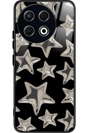 Tecno Spark 30 Uyumlu Araba Logosu Tasarımlı Parlak Silikon Kılıf
