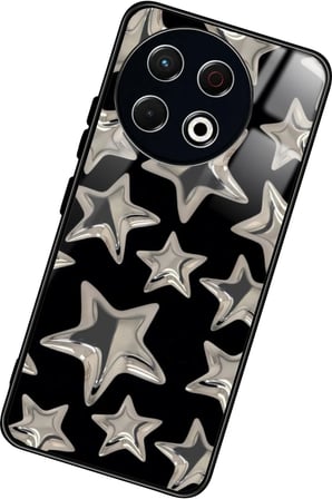 Tecno Spark 30 Uyumlu Araba Logosu Tasarımlı Parlak Silikon Kılıf