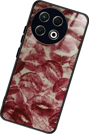 Tecno Spark 30 Pro Uyumlu İnci Tasarımlı Parlak Silikon Kılıf