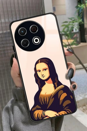 Tecno Spark 30 Pro Uyumlu P Harfi Yazılı Parlak Silikon Kılıf