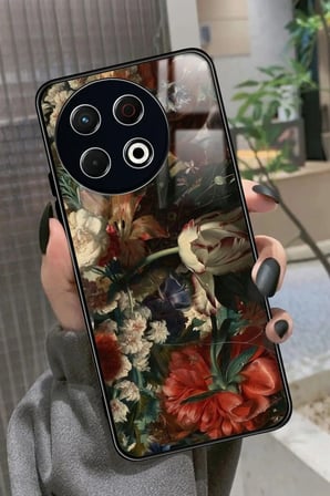 Tecno Spark 30 Pro Uyumlu Kiraz Tasarımlı Parlak Silikon Kılıf