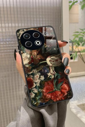 Tecno Spark 30 Pro Uyumlu Kiraz Tasarımlı Parlak Silikon Kılıf